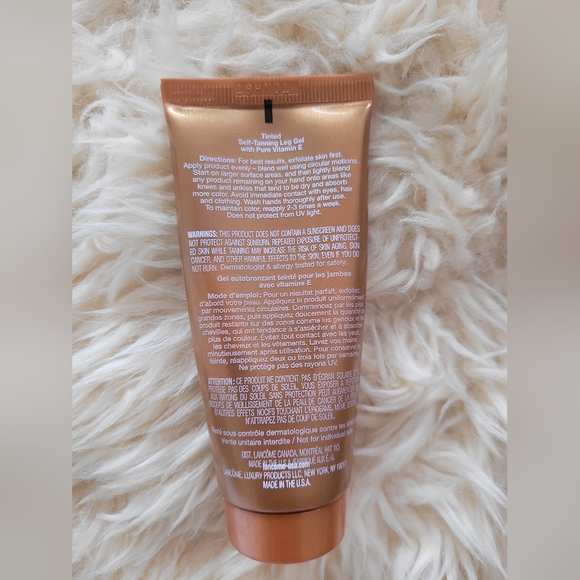 Lancome Flash Bronzer Tinted Self-Tanning Leg Gel +Clarins Liquid Bronze Tanning - Picture 3 of 5